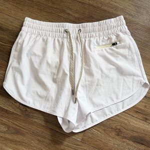 Vuori Women's White Athletic Shorts